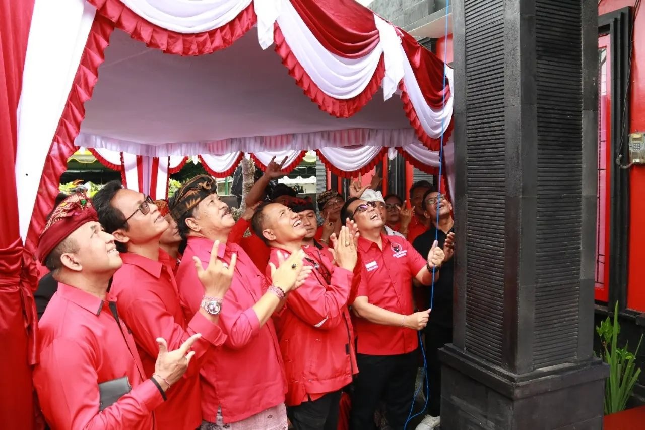 Read more about the article DPC PDIP Tabanan Resmikan Kantor PAC Kabupaten Tabanan