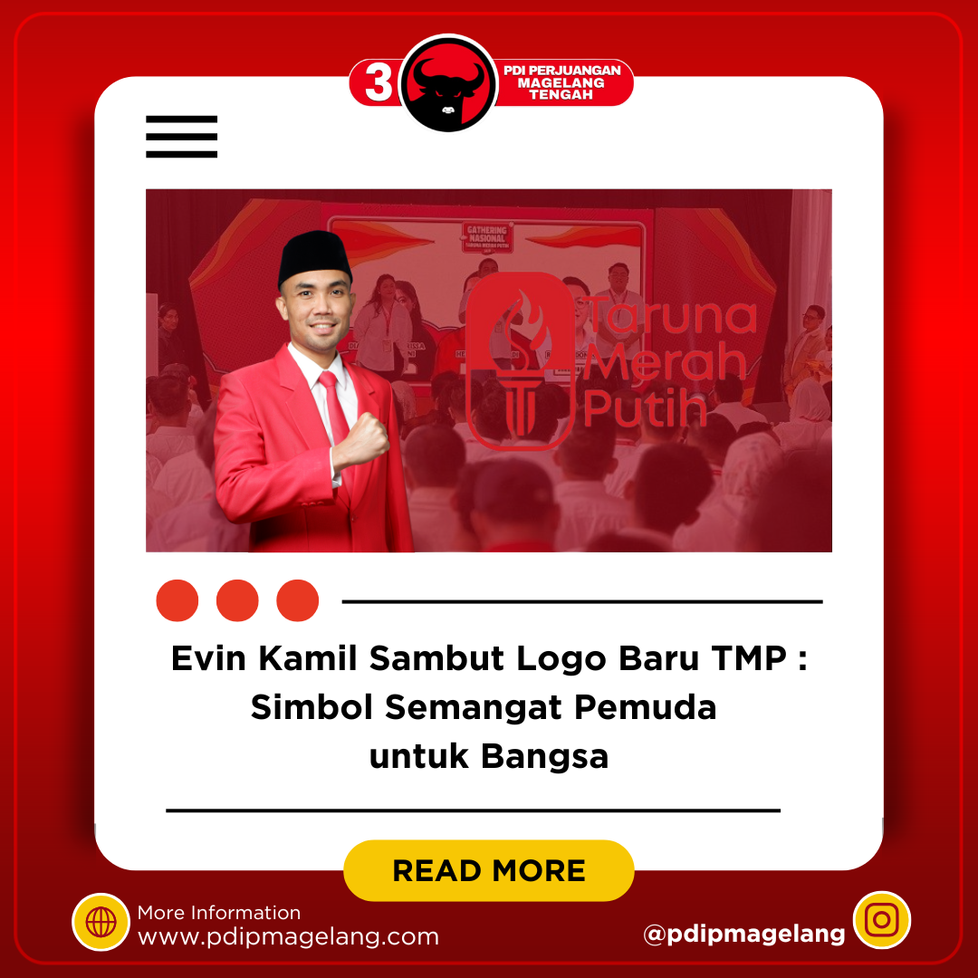 Read more about the article Evin Kamil Sambut Logo Baru TMP: Simbol Semangat Pemuda untuk Bangsa